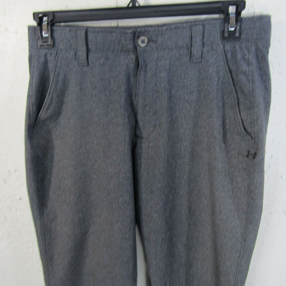 Under Armour Men's 32x30 Grey Performance Golf Athletic Pants Flat Front